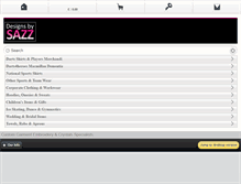 Tablet Screenshot of designsbysazz.co.uk